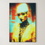 Cybernetic Pop Portrait – Surreal Futuristic Digital Wall Art 212