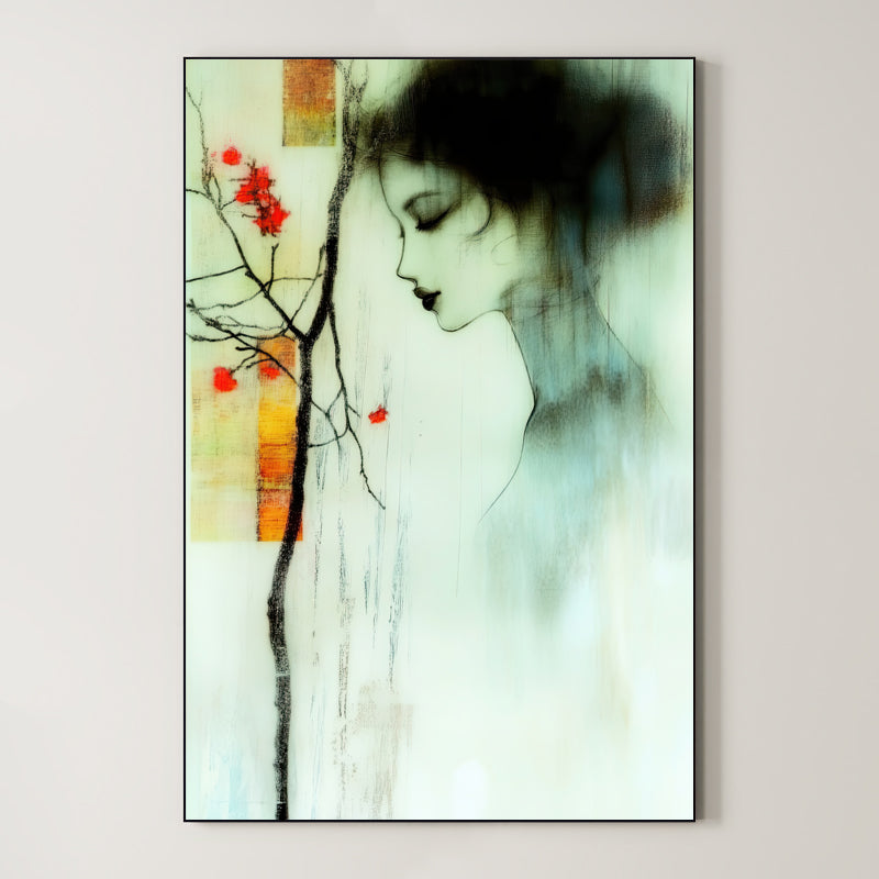 Wabi Sabi Portrait – Surreal Quiet Imperfection Wall Art 290 Main image