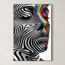 Zebra Op Art 308