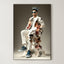 Modern Sculptural Portrait – Surreal Sculptural Wall Art 021