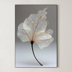 Minimalist Leaf Art – Surreal Clean Botanical Wall Art 315
