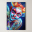 Vibrant Masquerade – Surreal Colorful Carnival Wall Art 349