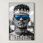 Conceptual Stipple Art – Surreal Pointillist Wall Art 019