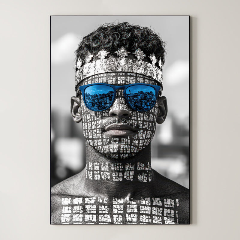 Conceptual Stipple Art – Surreal Pointillist Wall Art 019