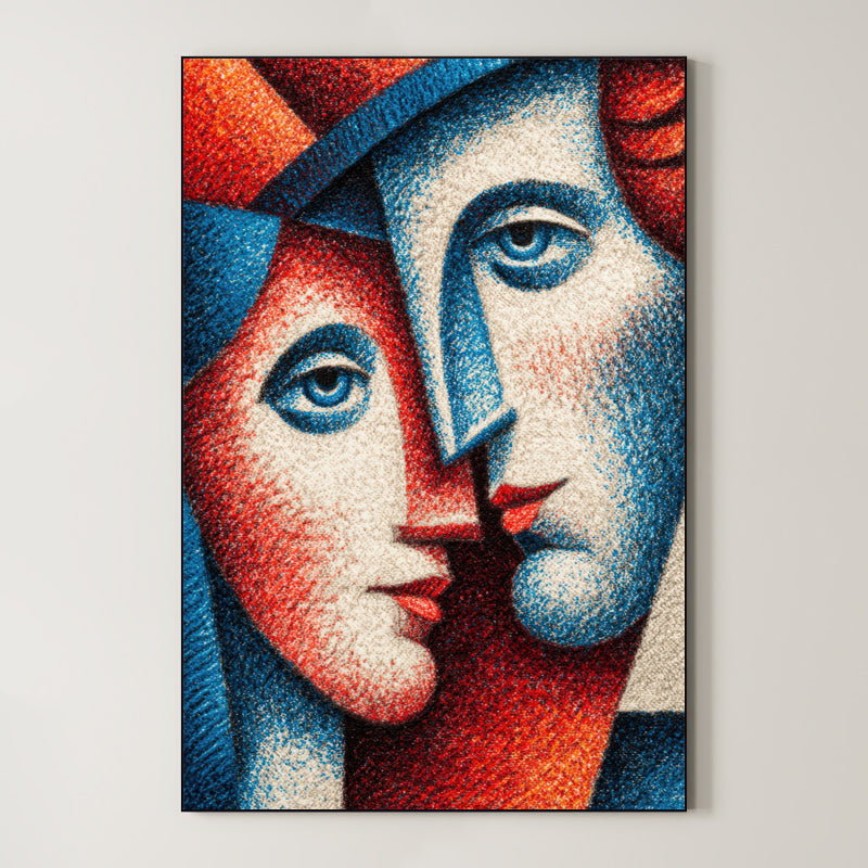 Abstract Duo – Surreal Abstract Wall Art 147