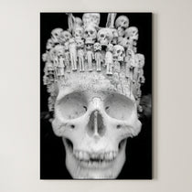 Carved Bone Crown 446