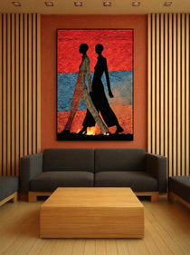 Silhouette Art Firewalk 241