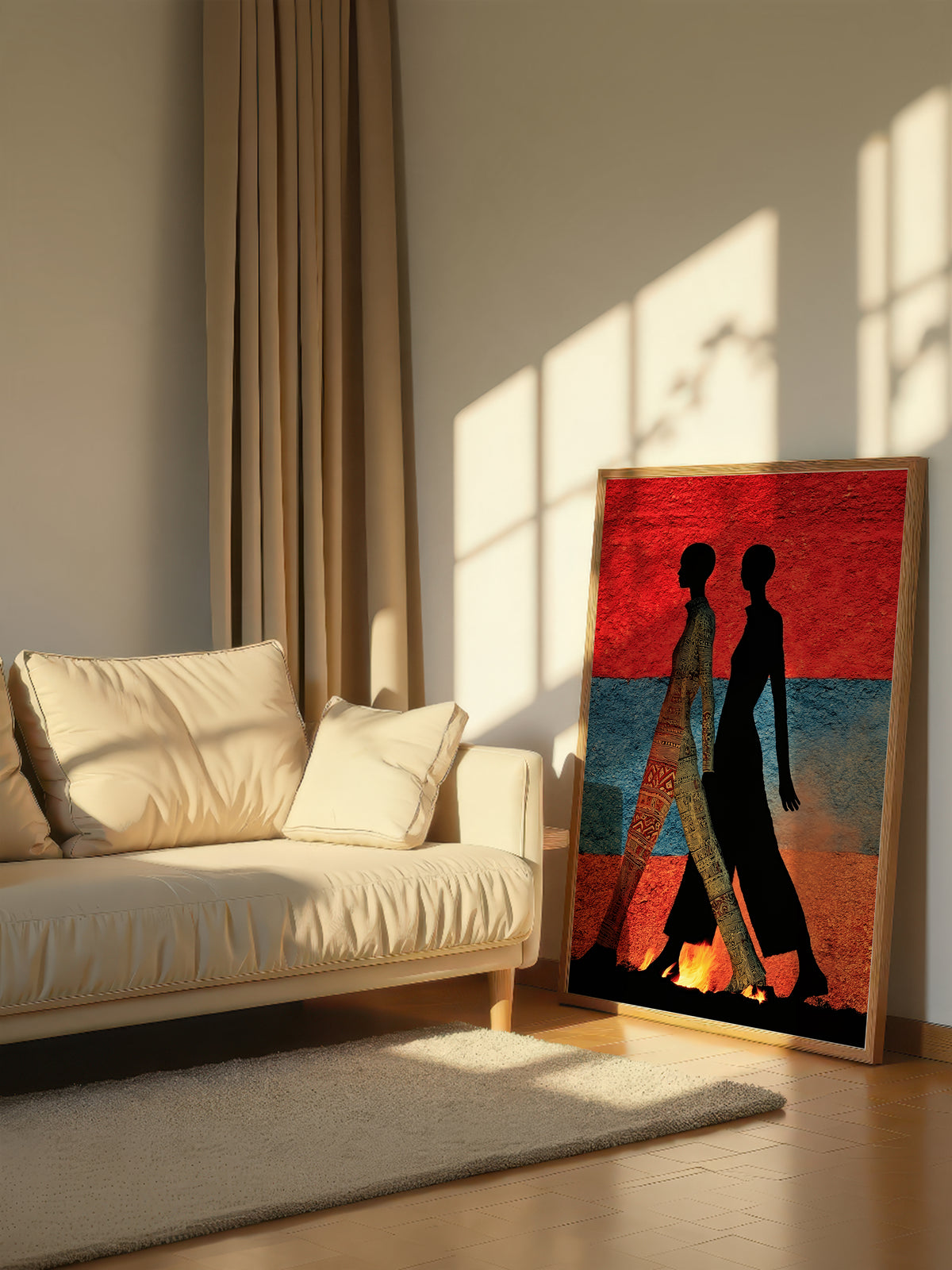 Silhouette Art Firewalk 241