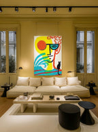 Graphic Pop Illustration – Surreal Bold Graphic Pop Wall Art 255