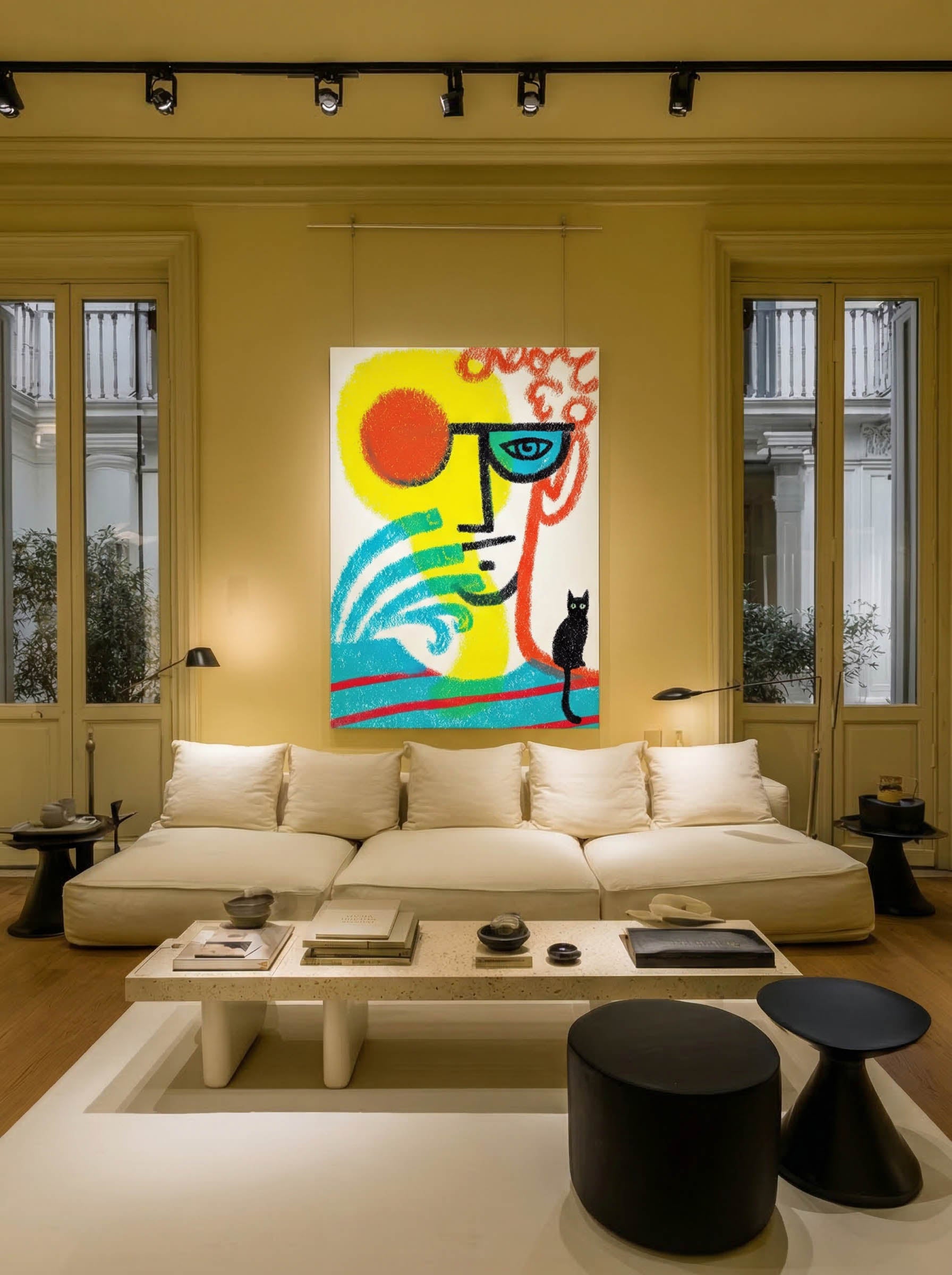 Graphic Pop Illustration – Surreal Bold Graphic Pop Wall Art 255