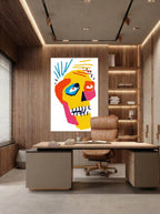 Vivid Mind – Surreal Graphic Pop Skull Wall Art 256
