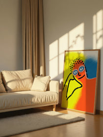 Daydreaming Crayon Sketch 258