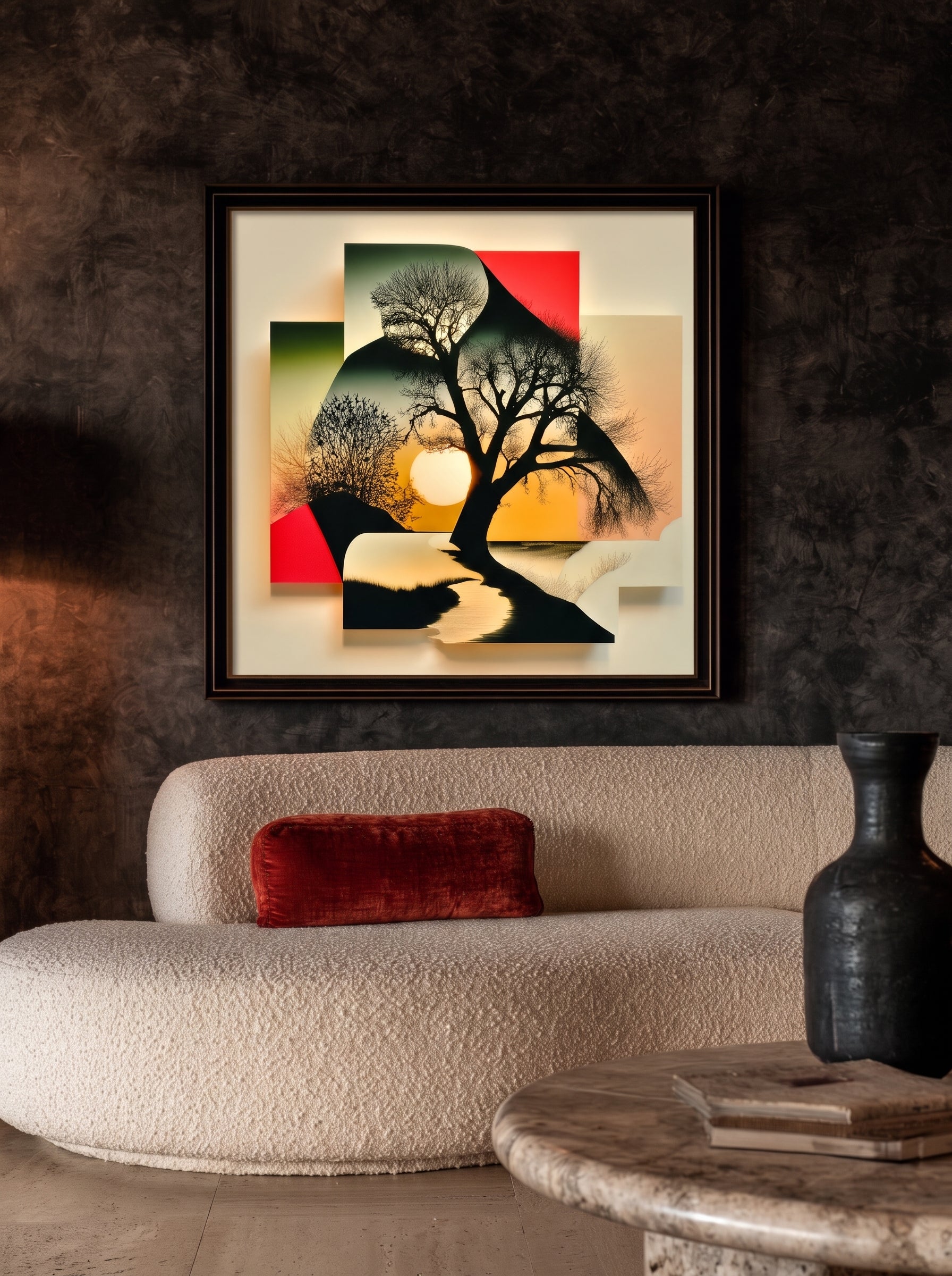 Abstract Collage Sundown 2600 Secondary image