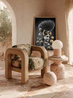 Floral Visionary – Surreal Avant-Garde Fashion Wall Art 263