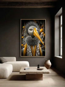 Surreal Pelican Portrait 264