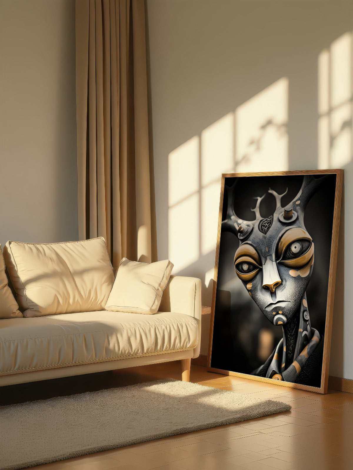 Steampunk Deer Portrait 265