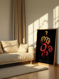 Swirling Expressionist Portrait 268