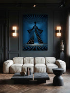 Contemporary Graphic Illustration – Surreal Bold Line Art Wall Art 279
