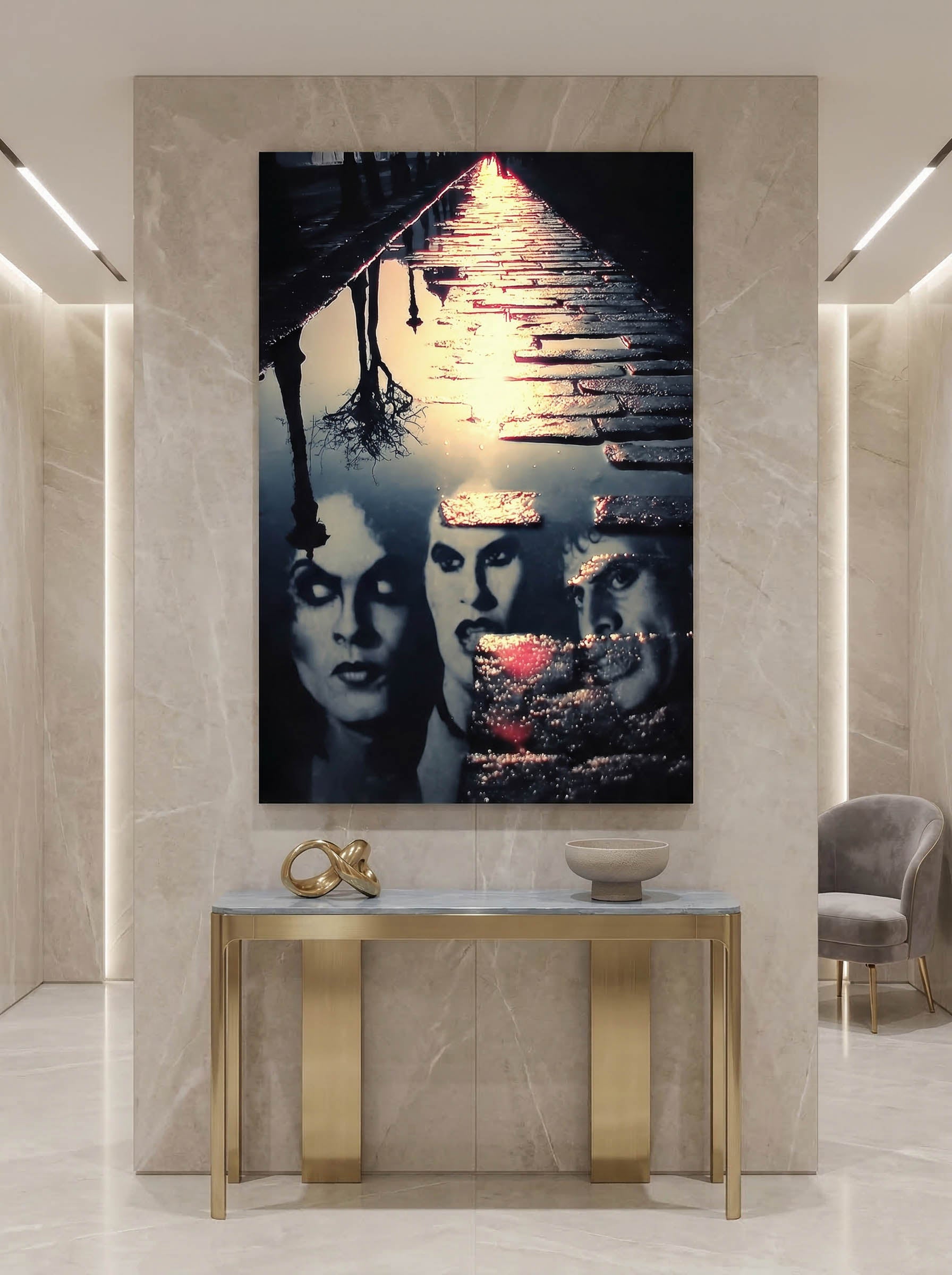 Cinematic Surreal Art – Surreal Dramatic Scene Wall Art 288