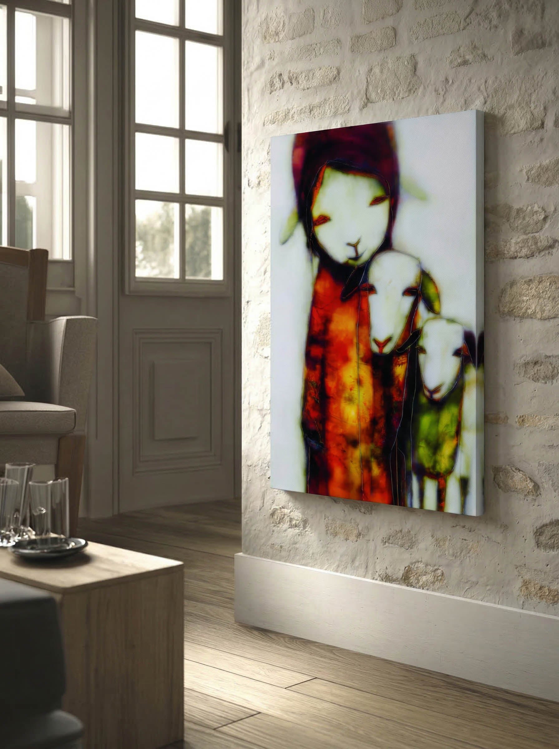 Folk Surrealism – Surreal Symbolic Folk Art Wall Art 292
