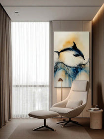 Ink Splash Dolphin 294