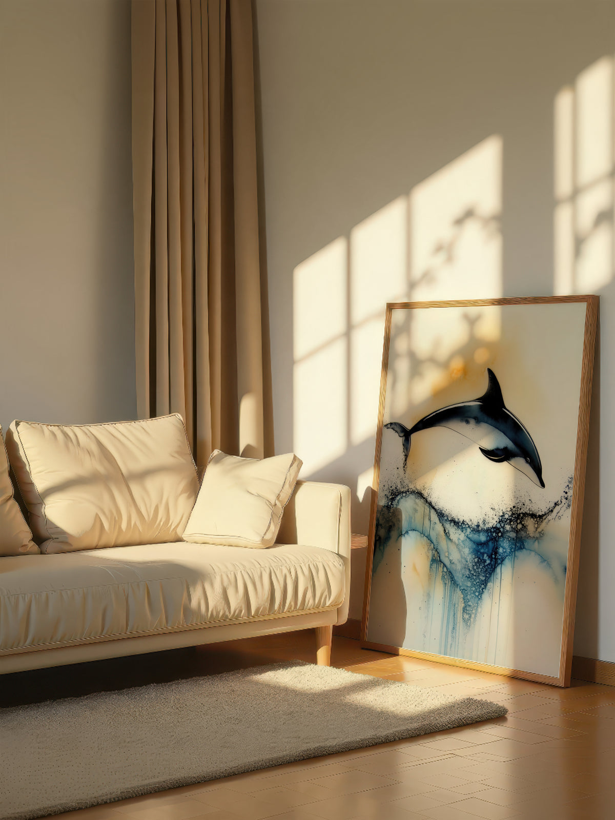 Ink Splash Dolphin 294