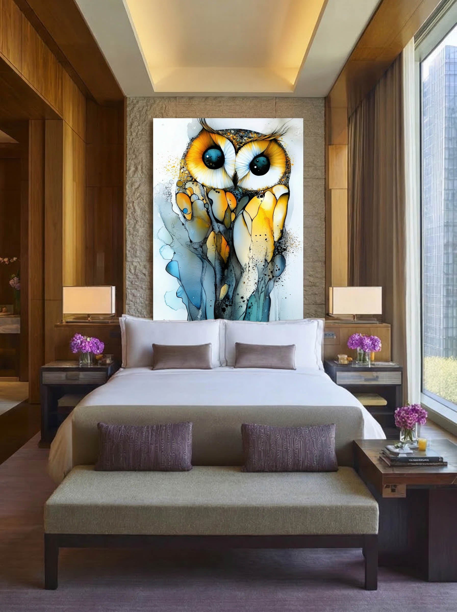 Stylized Nature Art – Surreal Botanical Pattern Wall Art 295