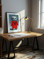 Modern Surreal Figurine – Surreal Sculptural Wall Art 497