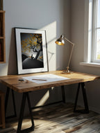 Golden Reflection – Surreal Landscape Tree Wall Art 542