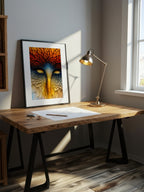 Avian Pulse – Surreal Nature Predator Wall Art 535
