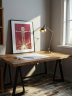 Luminous Unwinding – Surreal Graphic Spiral Figure Wall Art 481