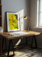 Solar Profile – Surreal Graphic Street Portrait Wall Art 568