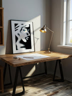 Urban Romance – Surreal Black White City Wall Art 514