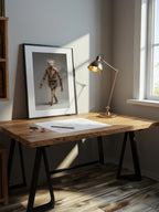 Straw Man – Surreal Wabi Sabi Natural Figure Wall Art 416