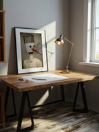 Whimsical Bird Portrait – Surreal Whimsical Wall Art 491