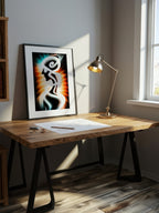 Woven Light – Surreal Graphic Spiritual Wall Art 509