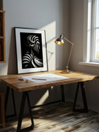 Eternal Flow – Surreal Sculptural Portrait Wall Art 520