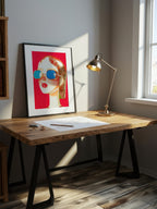 Modern Pop Portrait – Surreal Pop Art Wall Art 496