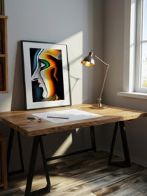 Flowing Abstract Profile 501