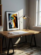 Symmetry – Surreal Minimalist Mask Wall Art 501
