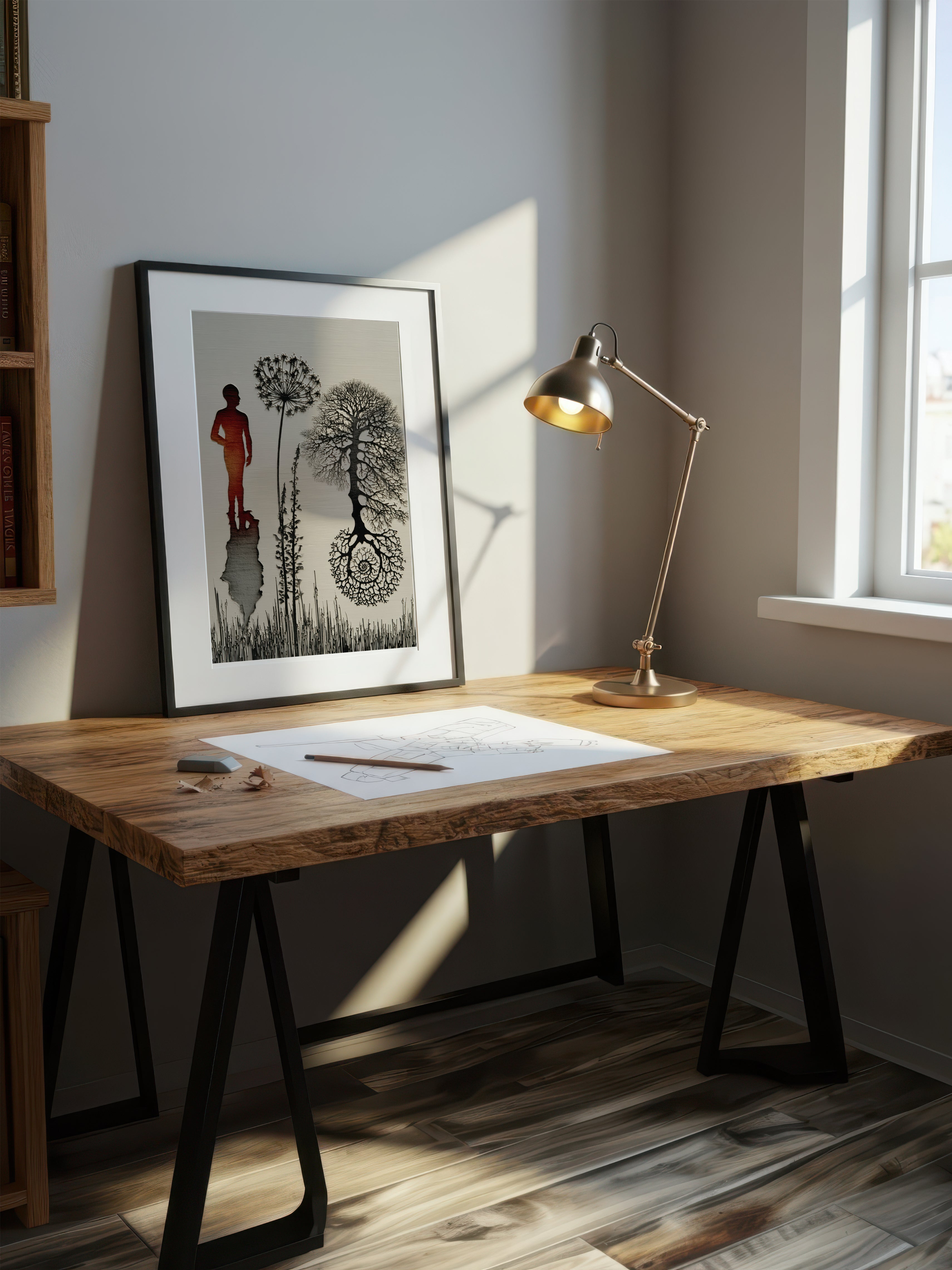 Minimalist Nature Surrealism – Surreal Minimalist Wall Art 487