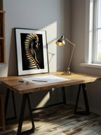 Helix – Surreal Sculptural Portrait Wall Art 507
