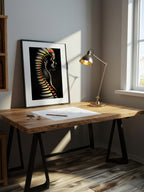 Helix – Surreal Sculptural Portrait Wall Art 507