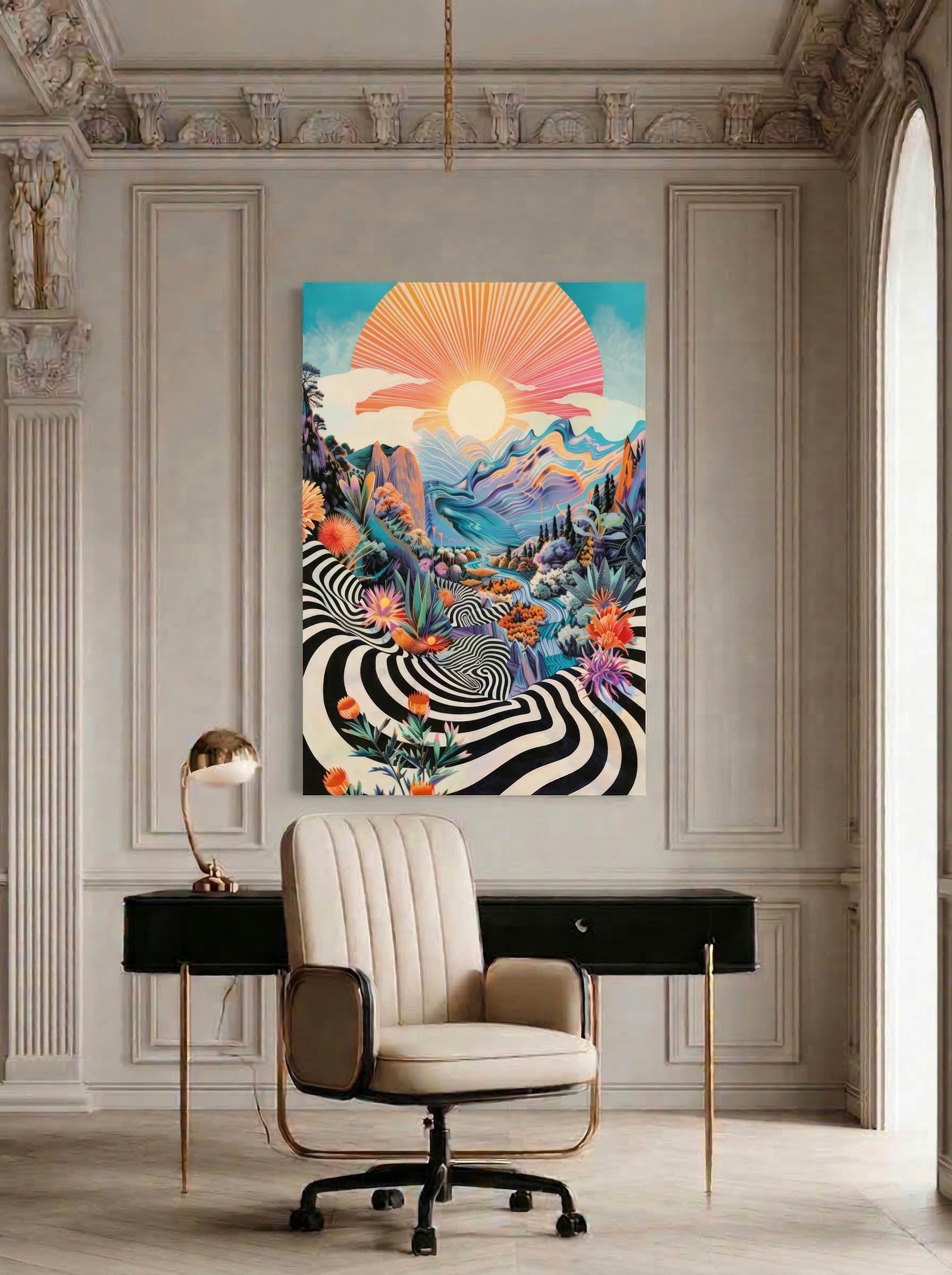 Surreal Landscape – Surreal Dreamlike Terrain Wall Art 310 Secondary image