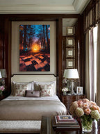 Forest Abstract – Surreal Woodland Dreamscape Wall Art 317