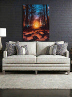 Forest Abstract – Surreal Woodland Dreamscape Wall Art 317