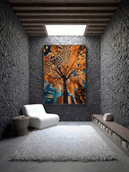 City Tree – Surreal Urban Nature Contrast Wall Art 318