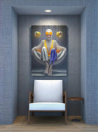 Textured Elegance – Surreal High-Fashion Figure Wall Art 321