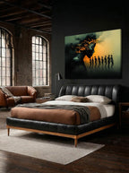 Shadow Dance – Surreal Ethereal Movement Wall Art 324
