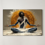 Stylized Meditative Art – Surreal Calm Abstract Wall Art 043